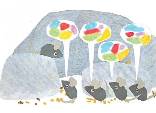 Die Farben von Frederick, der Maus, aus dem Bilderbuch von Leo Leonni